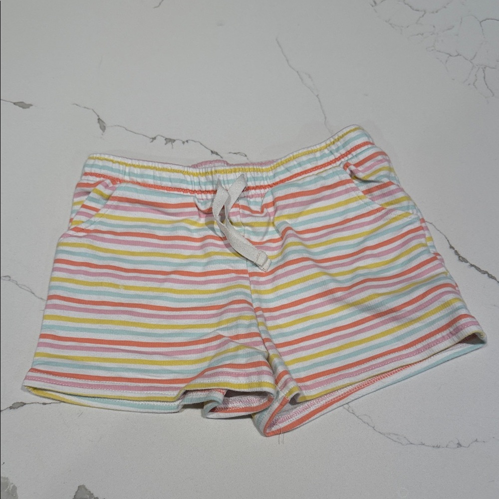 Carter's Multicolor Striped Girls Shorts